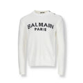 Balmain Weißes Baumwoll-Sweatshirt