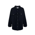 Ambush Blue Marabou Coat