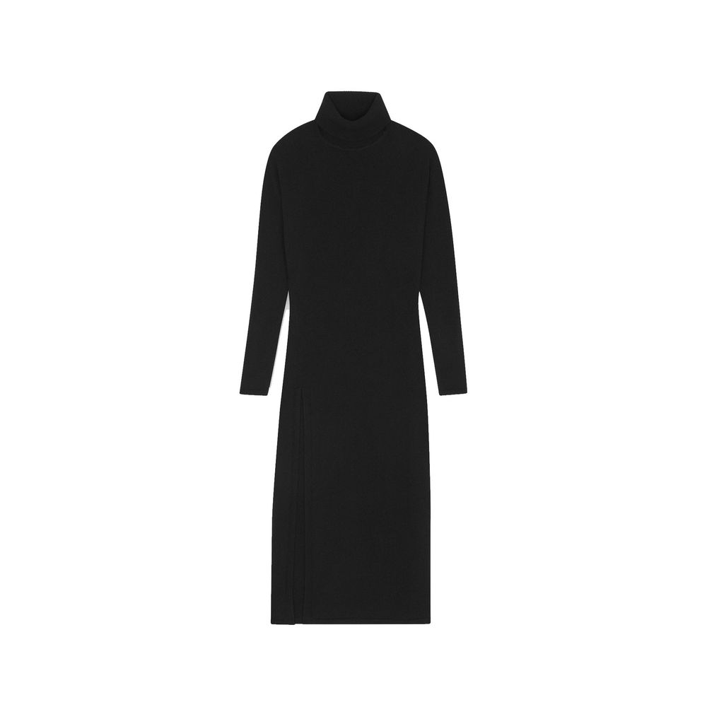 Saint Laurent Schwarzes Kaschmir-Freizeitkleid