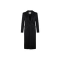 Saint Laurent Schwarzer Mantel aus Acetat