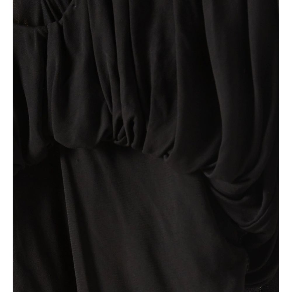 Saint Laurent Schwarzes Cocktailkleid aus Viskose