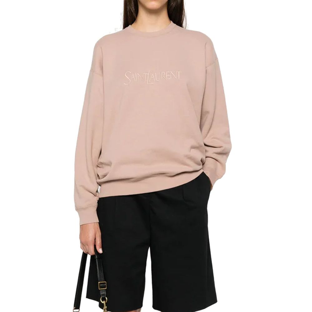 Saint Laurent Mehrfarbiger Baumwoll-Sweatshirt