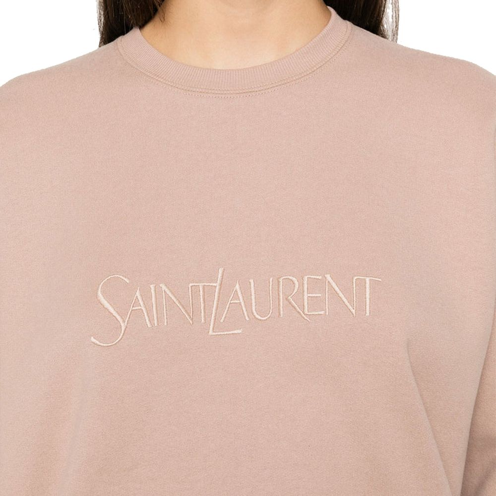 Saint Laurent Mehrfarbiger Baumwoll-Sweatshirt