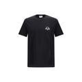 Moschino Schwarzes Baumwoll-T-Shirt