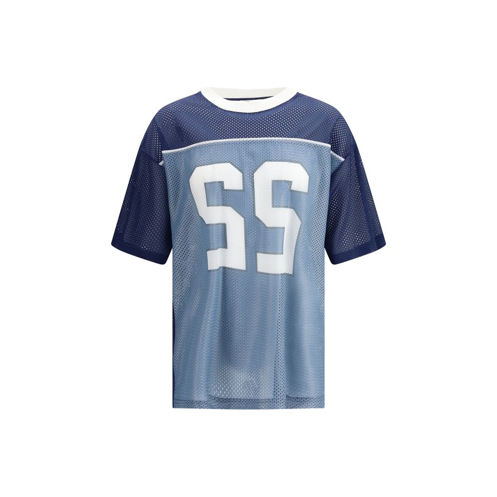 Moschino Blaues Sportswear-Oberteil aus Polyester