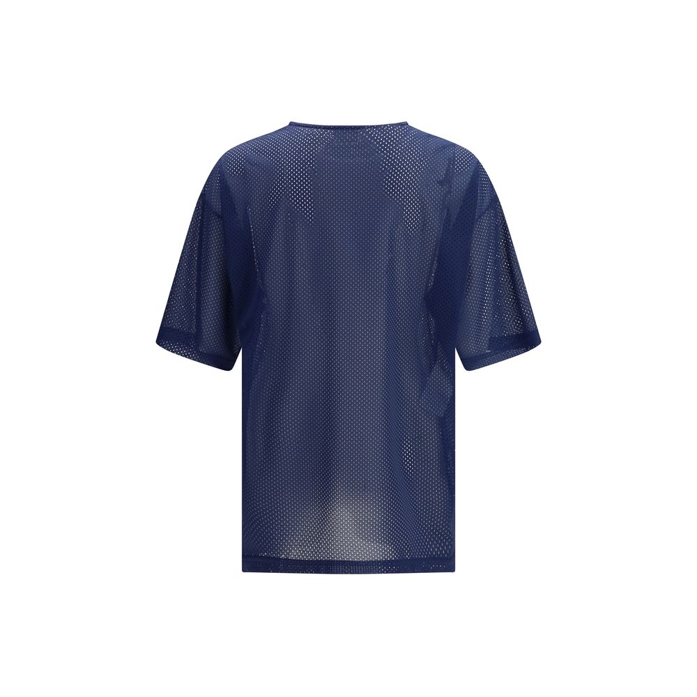 Moschino Blaues Sportswear-Oberteil aus Polyester