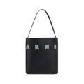 Marni Schwarze Bos Taurus Kalbsleder Schultertasche