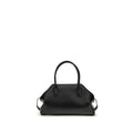 THEMOIRè Black Shoulder Bag in Other Fibers