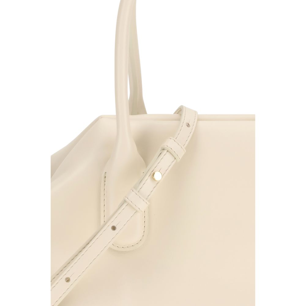 THEMOIRè beige shoulder bag made of other fibers
