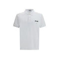 Moschino Polohemd aus weißer Baumwolle