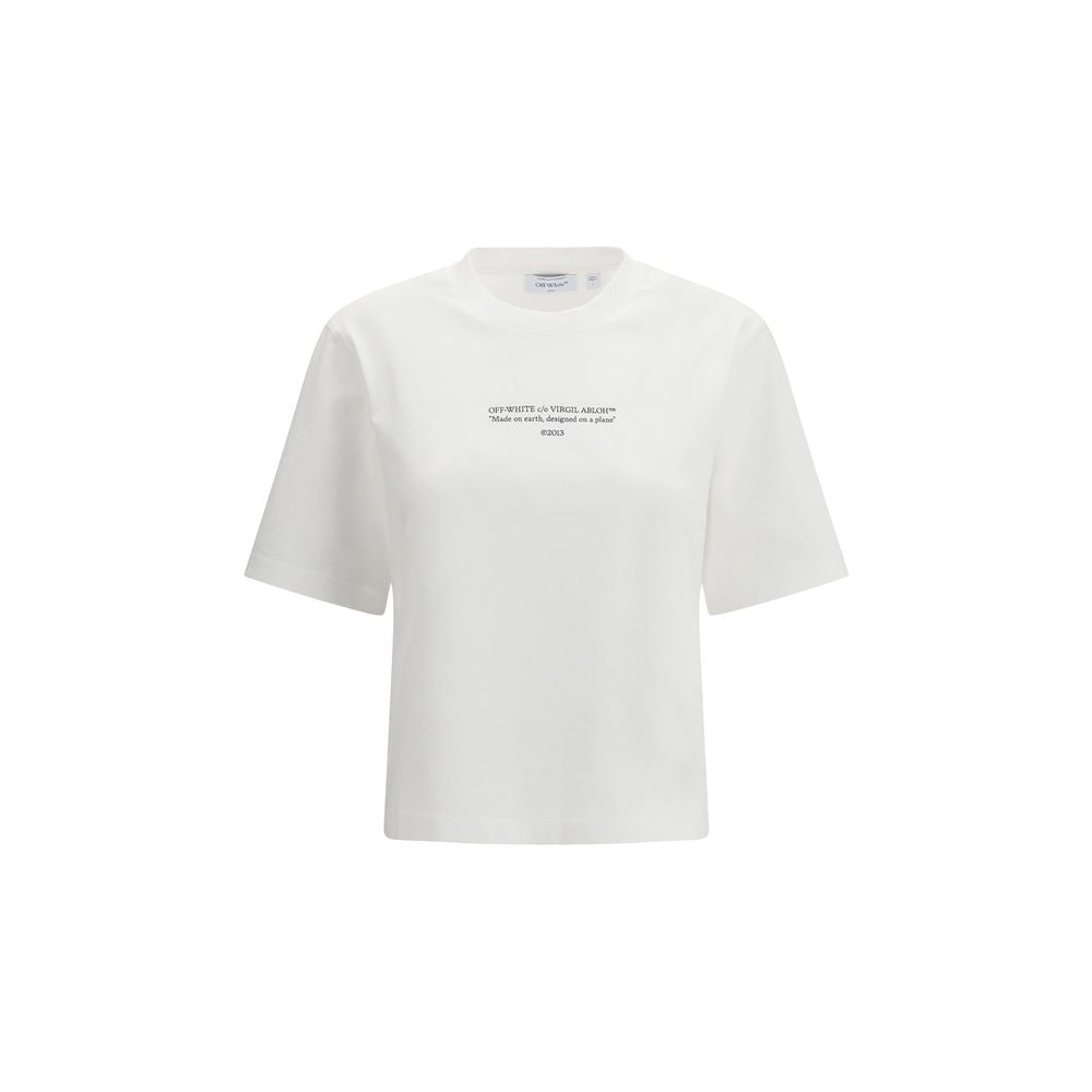 Off-White Weiße Baumwoll-Sportbekleidung