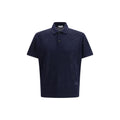 Burberry Blaues Woll-Poloshirt