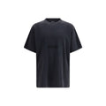 Balenciaga Schwarzes Baumwoll-T-Shirt