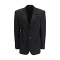 Balenciaga Black Wool Jackets and Coats