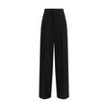 Balenciaga Schwarze Baumwoll-Anzughose