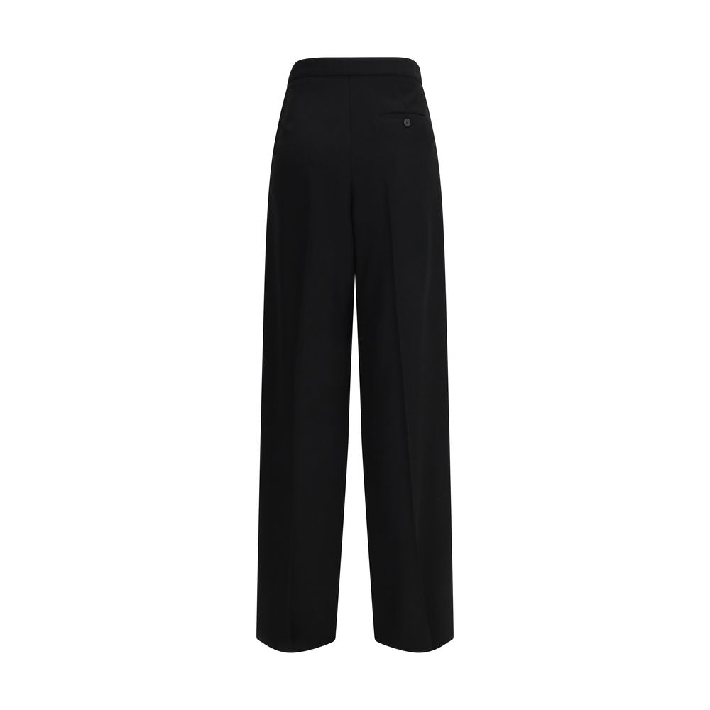 Balenciaga Schwarze Baumwoll-Anzughose