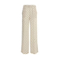 P.A.R.O.S.H. Beige Silk Trousers Casual