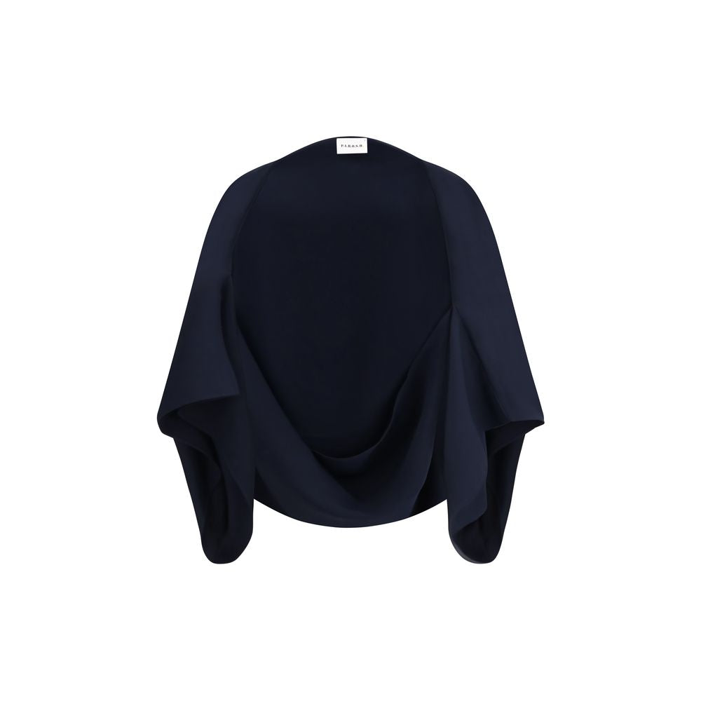 P.A.R.O.S.H. Blauer Polyester-Sweatshirt