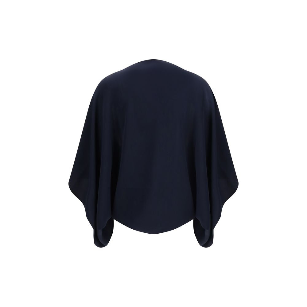 P.A.R.O.S.H. Blauer Polyester-Sweatshirt