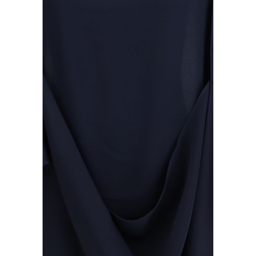 P.A.R.O.S.H. Blauer Polyester-Sweatshirt