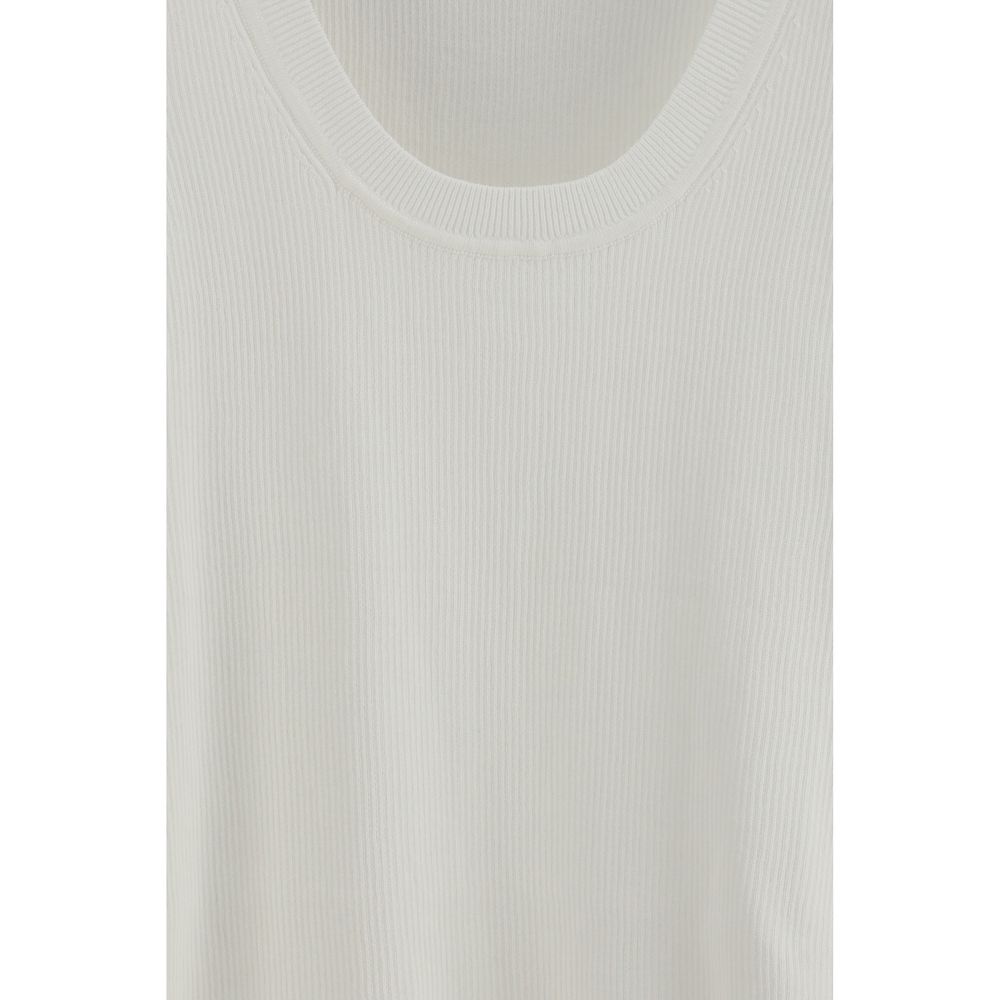 P.A.R.O.S.H. Beige Cotton T-Shirt