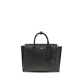MCM Schwarze Kalbsleder Bos Taurus Handtasche
