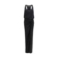 The Andaman Black Polyester Maxi Dress