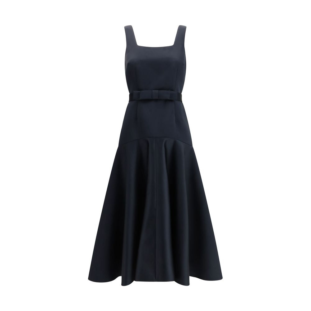 P.A.R.O.S.H. Blaues Polyester-Freizeitkleid