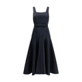 P.A.R.O.S.H. Blaues Polyester-Freizeitkleid