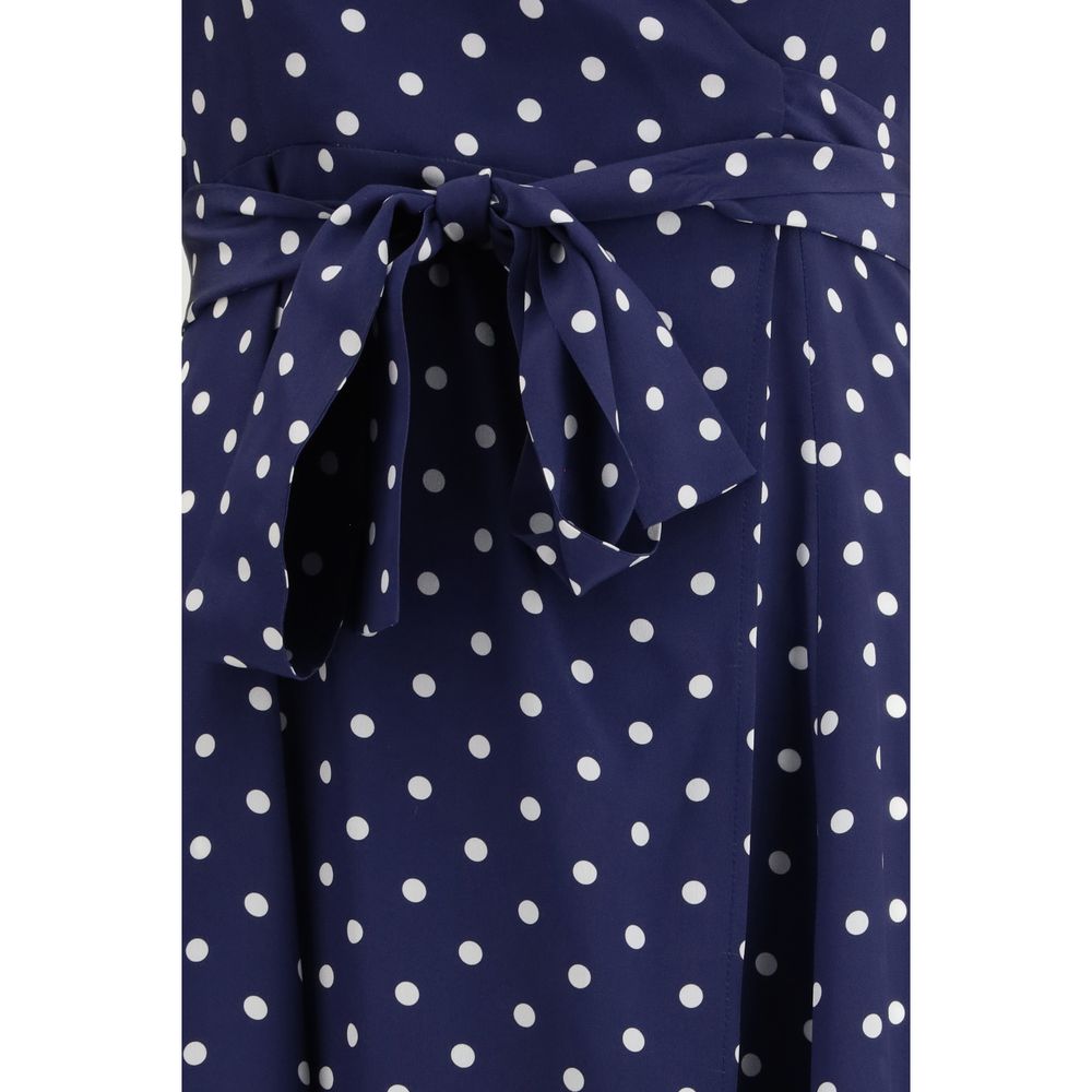 P.A.R.O.S.H. Blaues Freizeitkleid aus Acetat