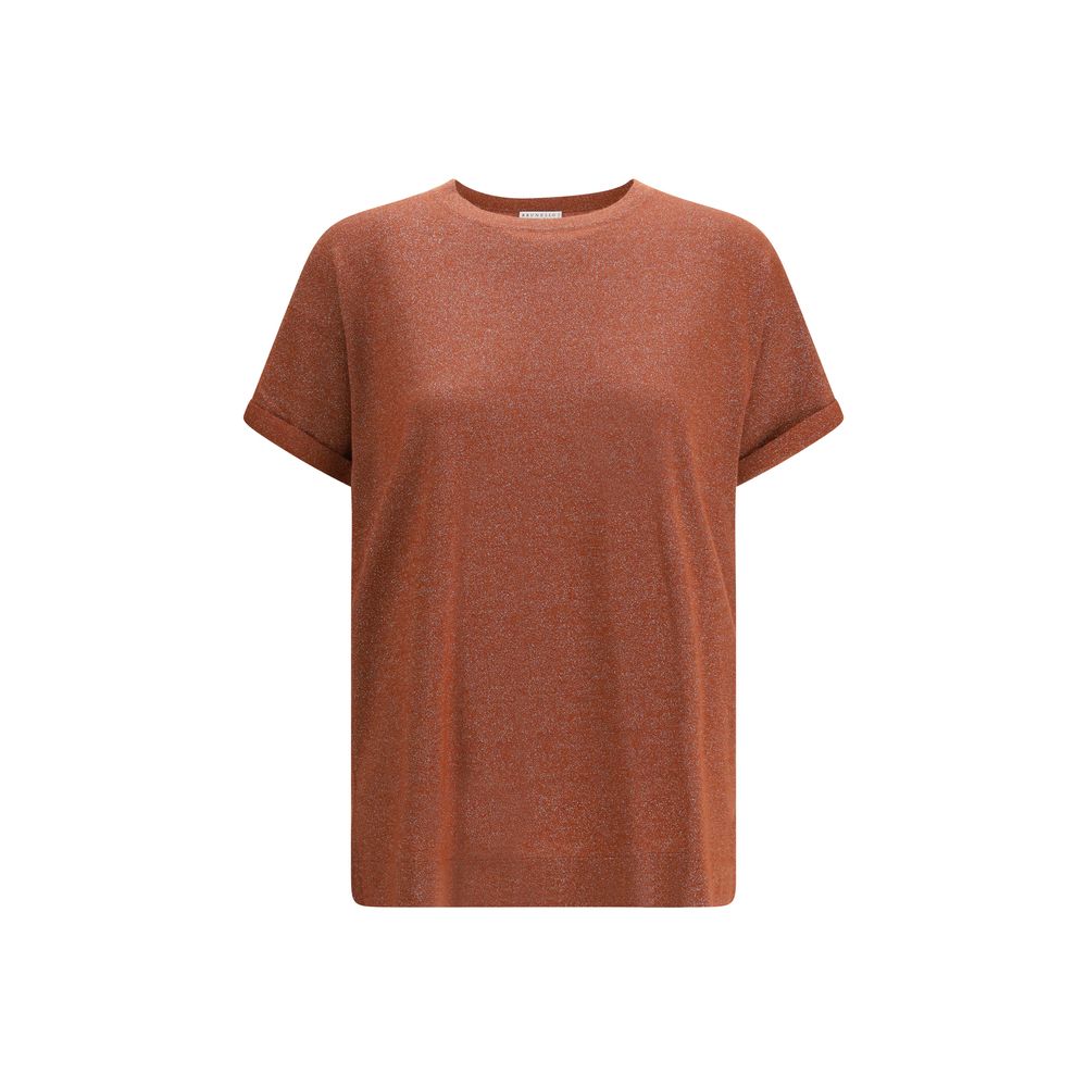 Brunello Cucinelli Multicolor Nylon Long-Sleeve T-Shirt