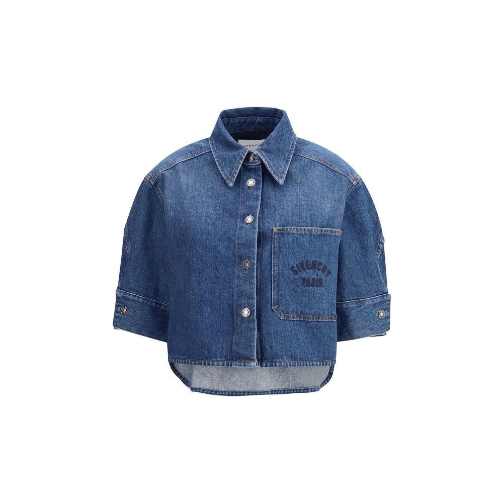 Givenchy Blaues Denim-Hemd