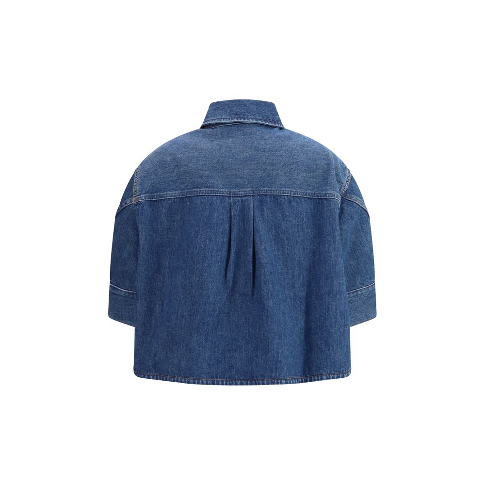 Givenchy Blaues Denim-Hemd