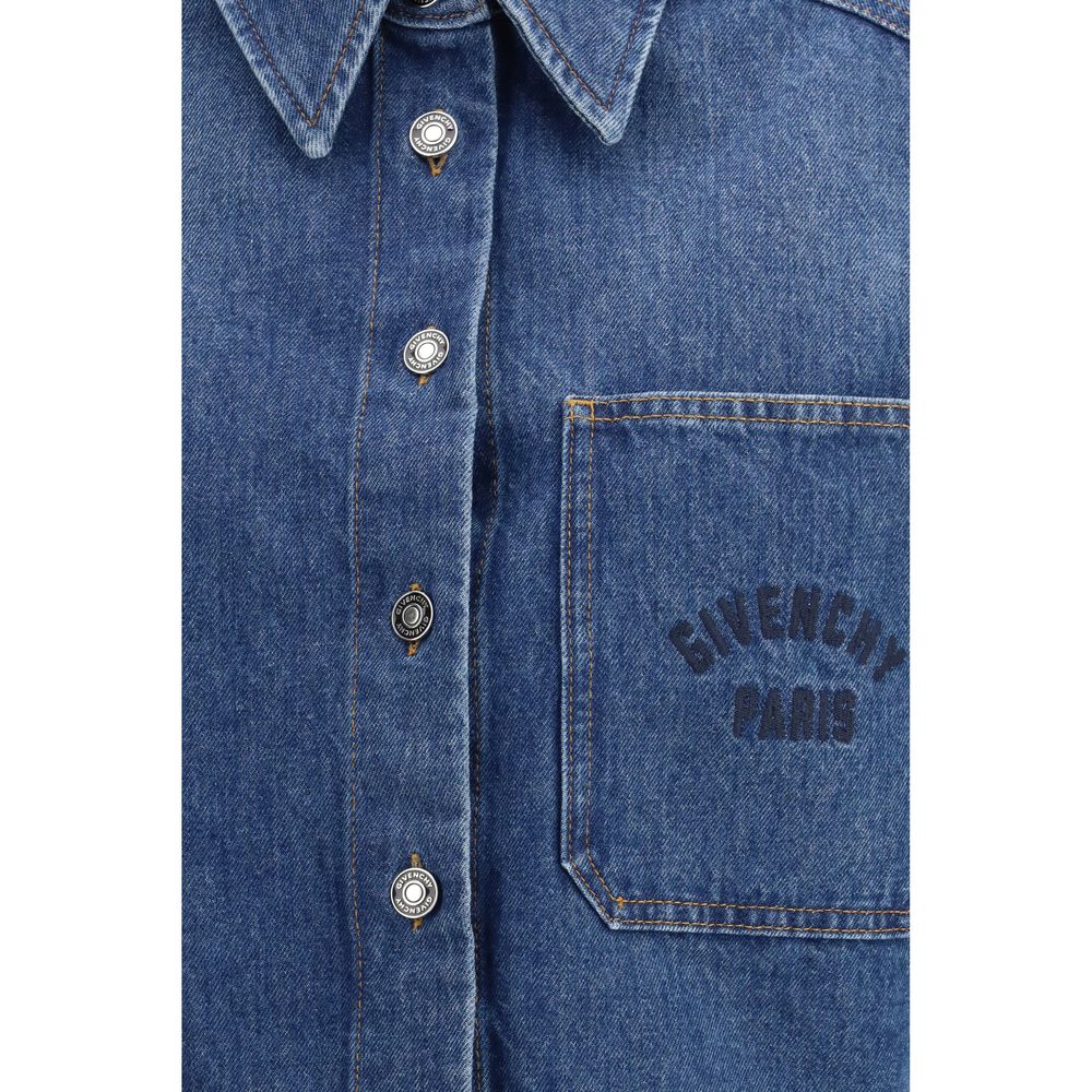 Givenchy Blaues Denim-Hemd