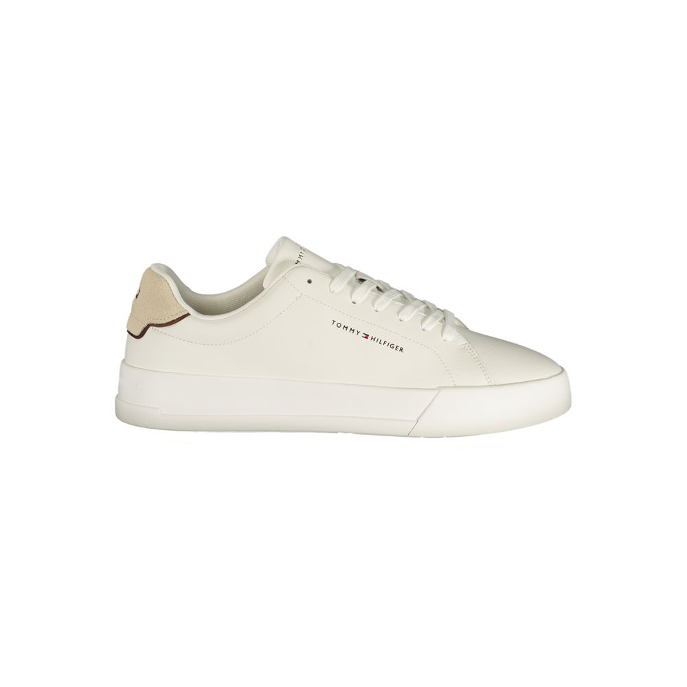Tommy Hilfiger Bianco Polyurethane Herren Sneaker