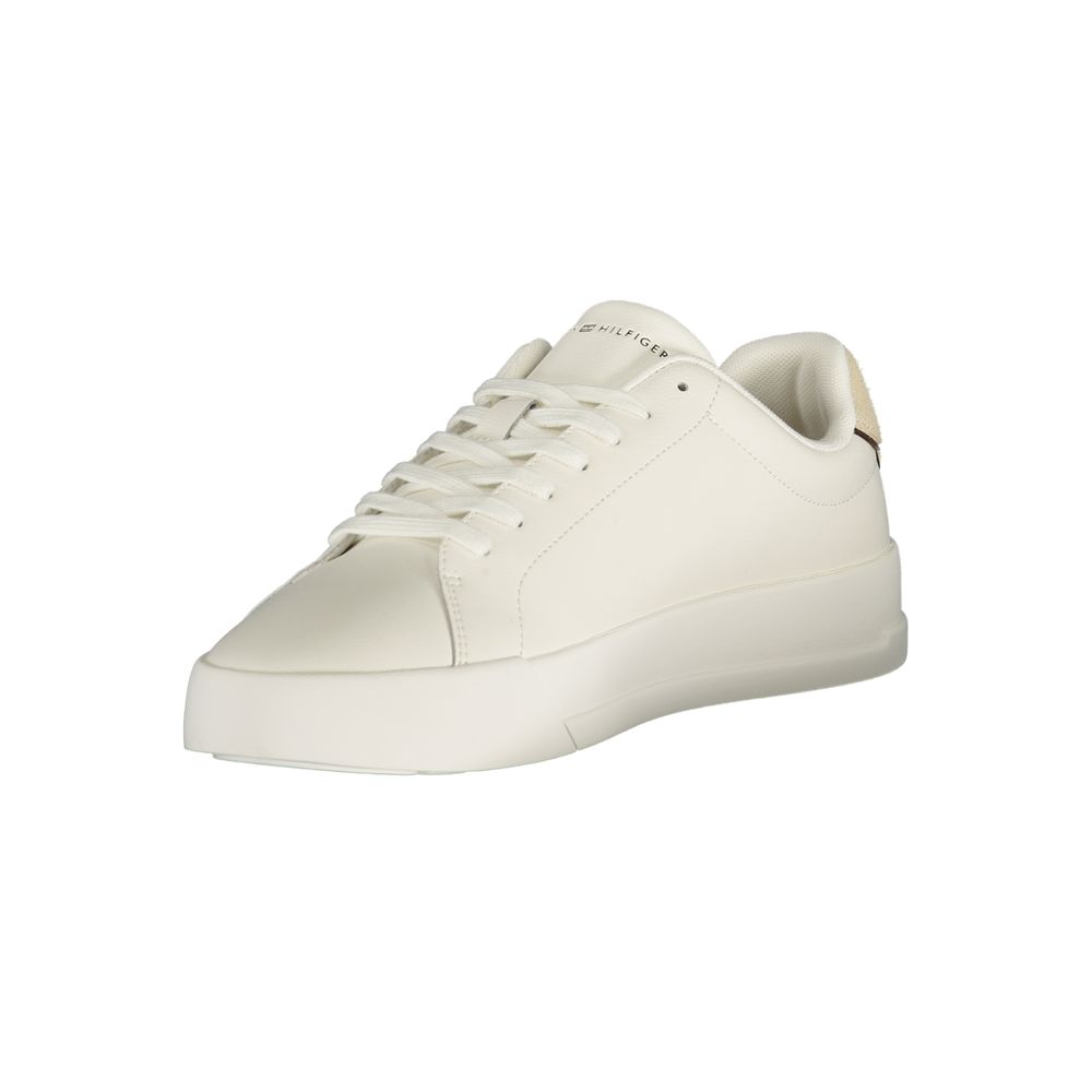 Tommy Hilfiger Bianco Polyurethane Herren Sneaker