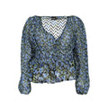 Desigual Women's Blue Polyester Blouse