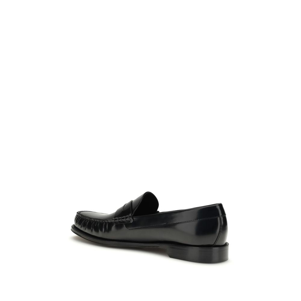 Tom Ford Schwarze "Bos Taurus" Kalbsleder Loafer zum Hineinschlüpfen
