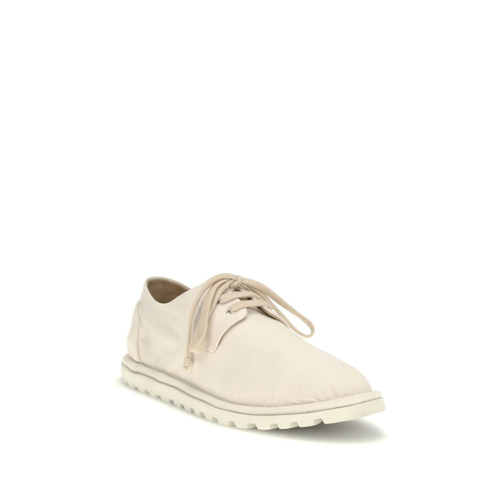 Marsèll white cotton Oxford and Derby shoes