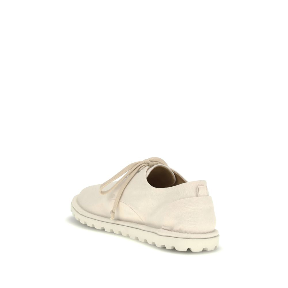 Marsèll white cotton Oxford and Derby shoes