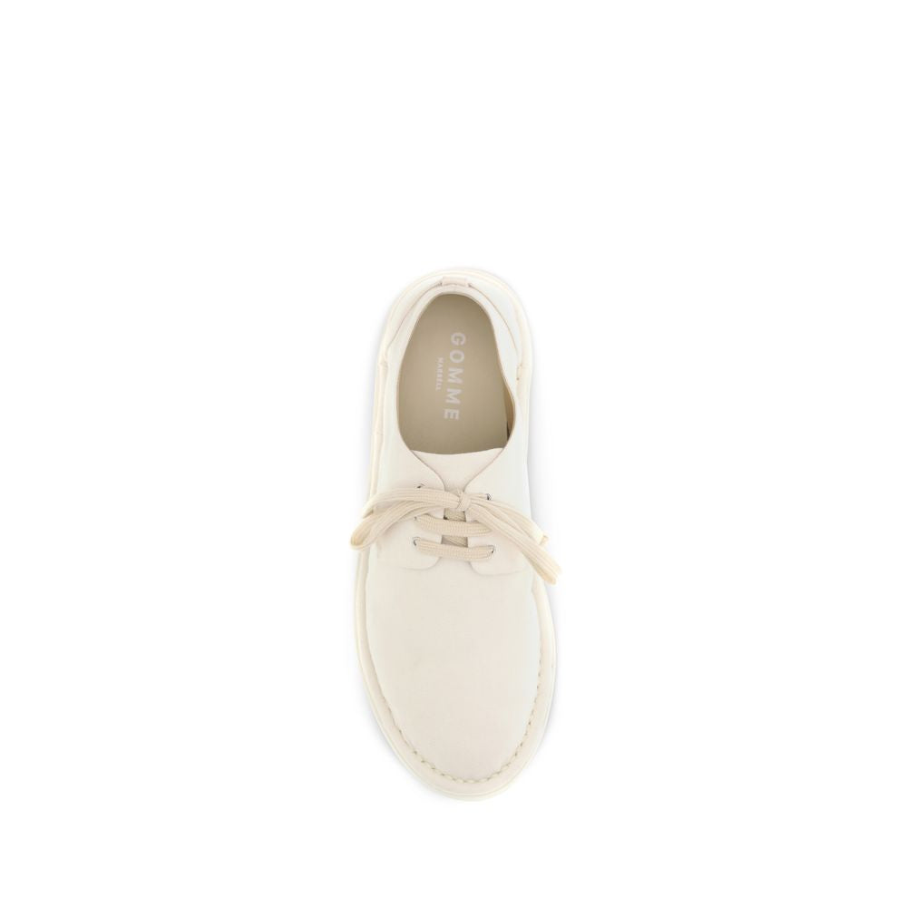 Marsèll white cotton Oxford and Derby shoes