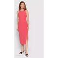 Patrizia Pepe Rotes Freizeitkleid aus Polyester
