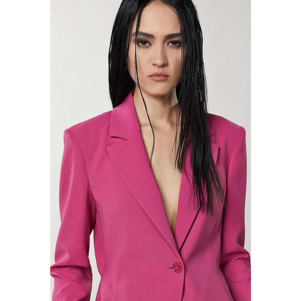 Patrizia Pepe Gelber Blazer aus Polyester
