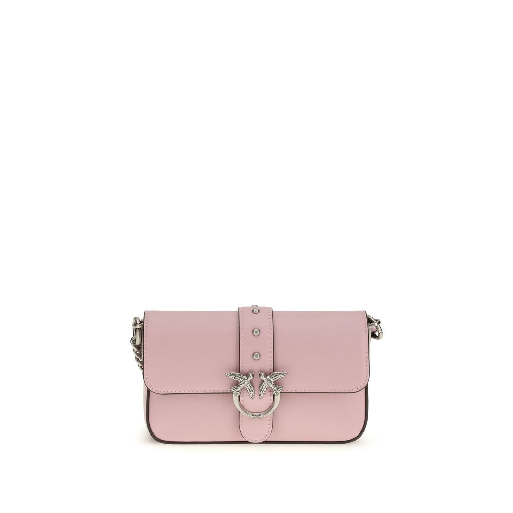 PINKO Multicolor Calf Leather Bos Taurus Schultertasche