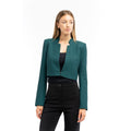 Patrizia Pepe Brauner Polyester-Blazer