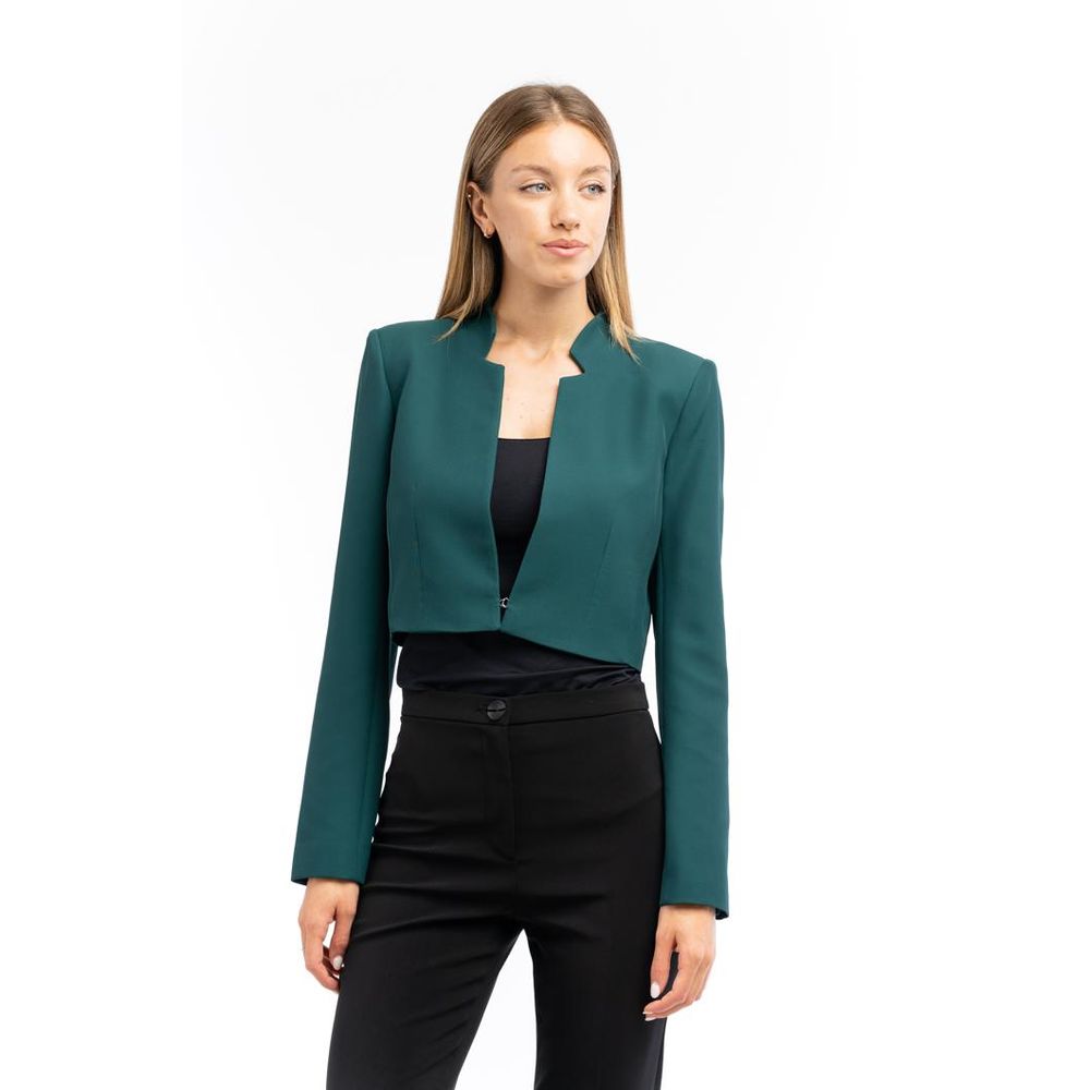 Patrizia Pepe Brauner Polyester-Blazer