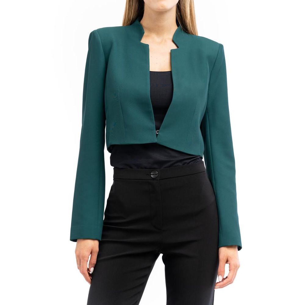 Patrizia Pepe Brauner Polyester-Blazer