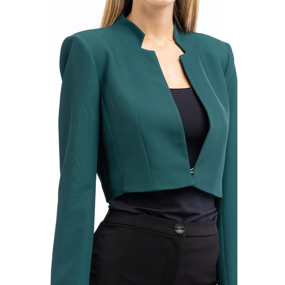 Patrizia Pepe Brauner Polyester-Blazer