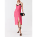 Patrizia Pepe Fuchsia Viskose Freizeitkleid
