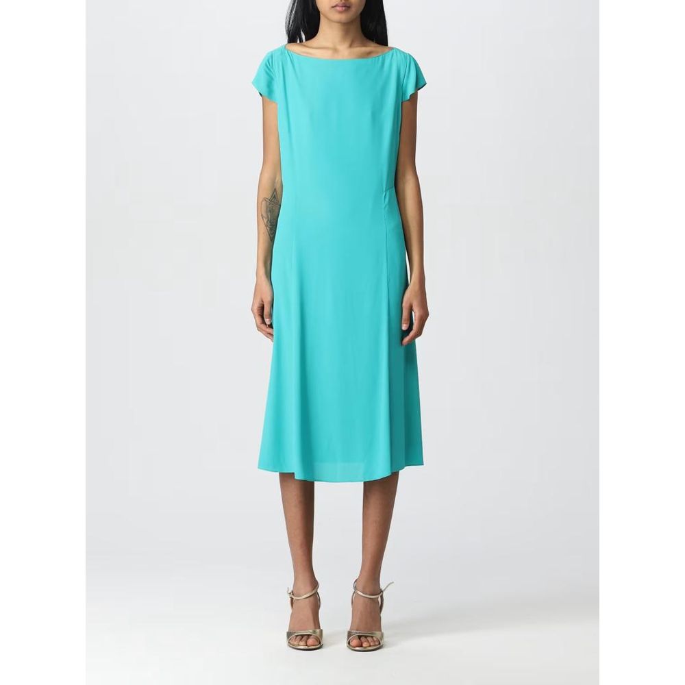 Patrizia Pepe Grünes Viskose-Freizeitkleid